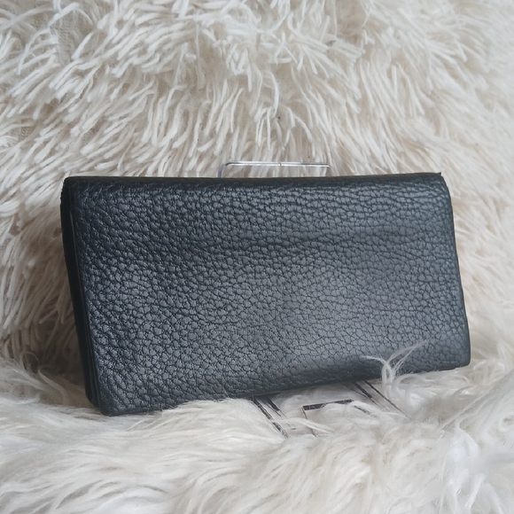Bally Switzerland Vintage Black Textured Leather Wallet - Picture 7 of 12